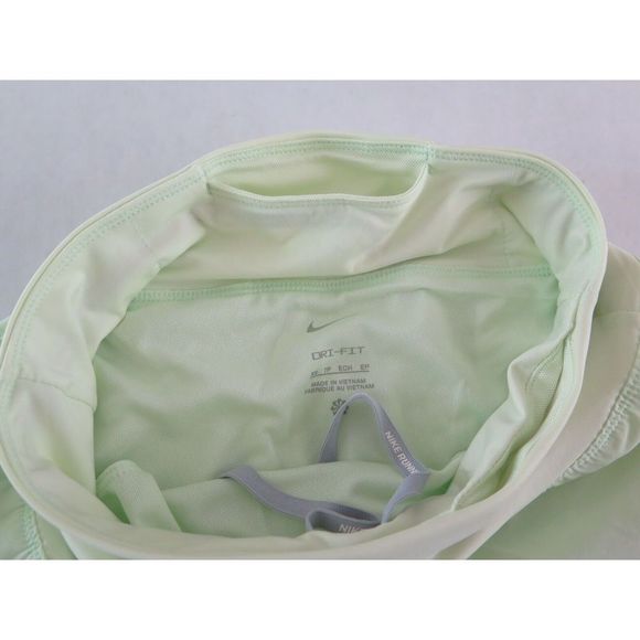 Nike CZ9580 303 Women's Sz XS Lime Ice Eclipse High Waist Running Shorts - Picture 7 of 7